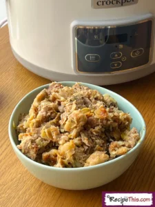 How Long To Cook Stuffing In A Slow Cooker?