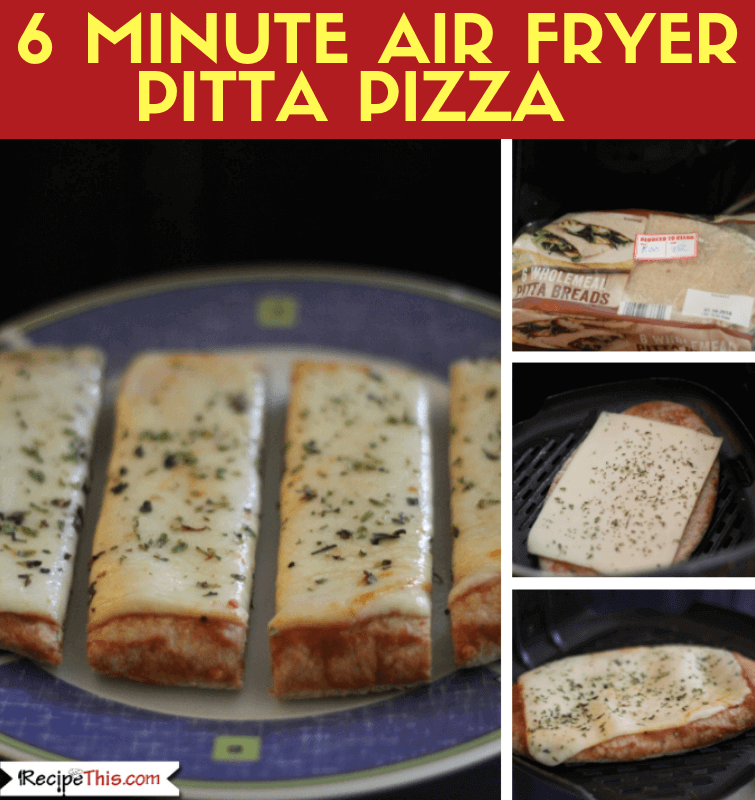 Syn Free Pitta Pizza In The Air Fryer
