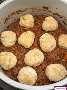 How To Slow Cook Mince Beef Cobbler?
