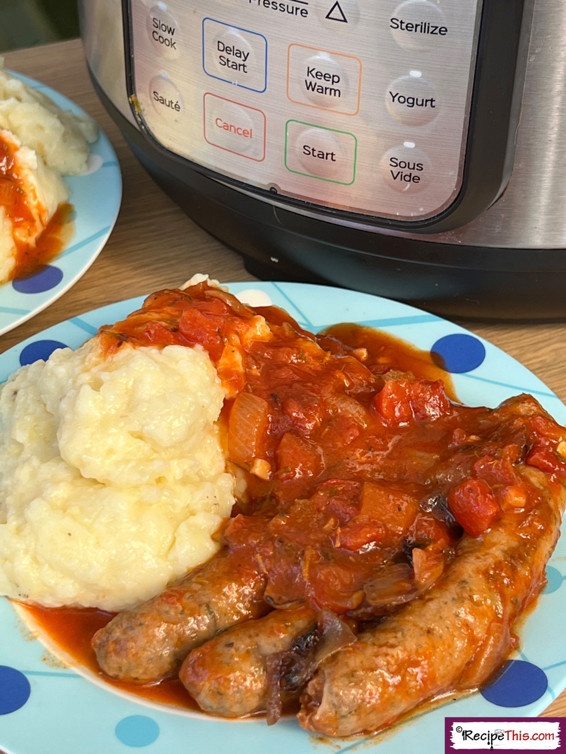 Recipe This Instant Pot Bangers And Mash