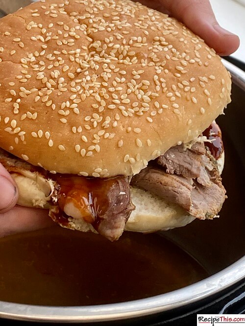 Recipe This Instant Pot Beef Brisket Sliders