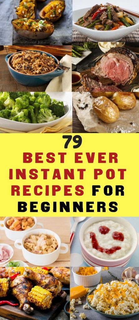 Instant pot recipes for beginners
