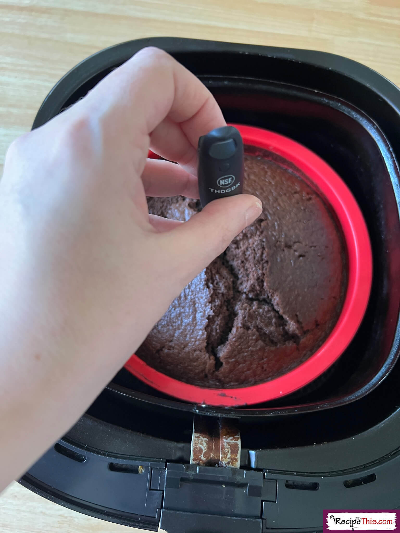 Air Fryer Chocolate Cake | Recipe This