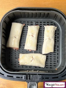 How Long To Cook Sausage Rolls In Air Fryer?