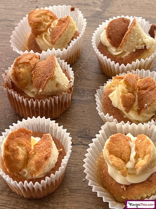 Recipe This Air Fryer Butterfly Cakes