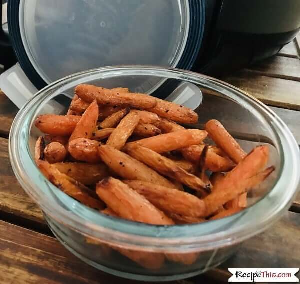 Air Fryer Baby Carrots Meal Prep