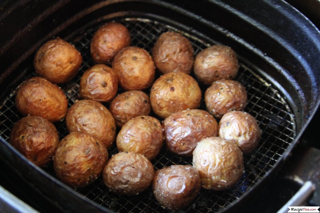 Air Fryer Truly Crispy Baby Potatoes