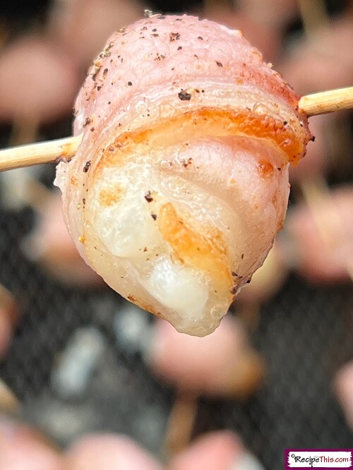 Air Fryer Bacon Wrapped Scallops