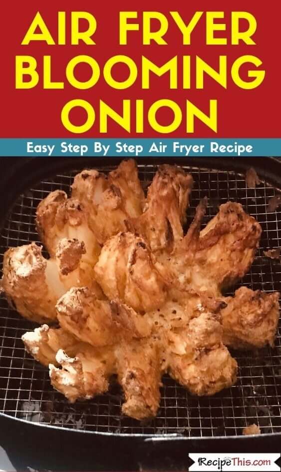 Air Fryer Blooming Onion