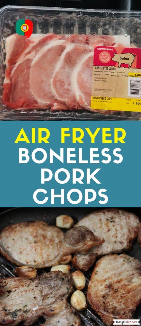 Recipe This Air Fryer Boneless Pork Chops