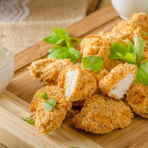 Air Fryer Breaded Chicken