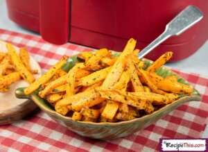 Air Fryer Carrot Fries