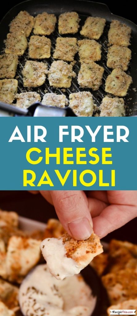Air Fryer Cheese Ravioli recipe