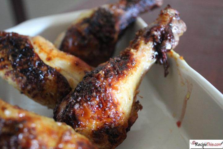 Sticky Air Fryer Chicken Drumsticks image