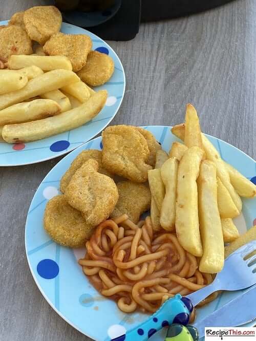 Air Fryer Chicken Nuggets & Fries