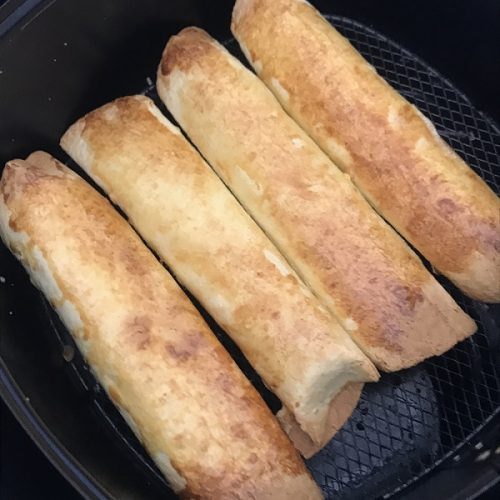 Air Fryer Chicken Taquitos