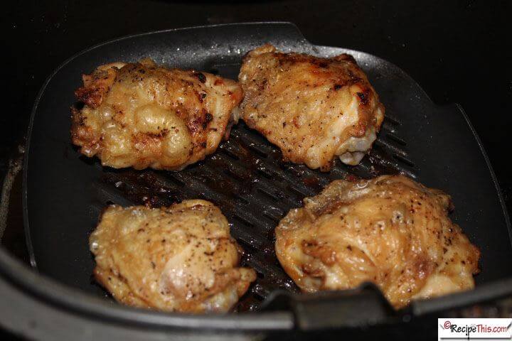 Air Fryer Chicken Thighs & Instant Pot Root Mash