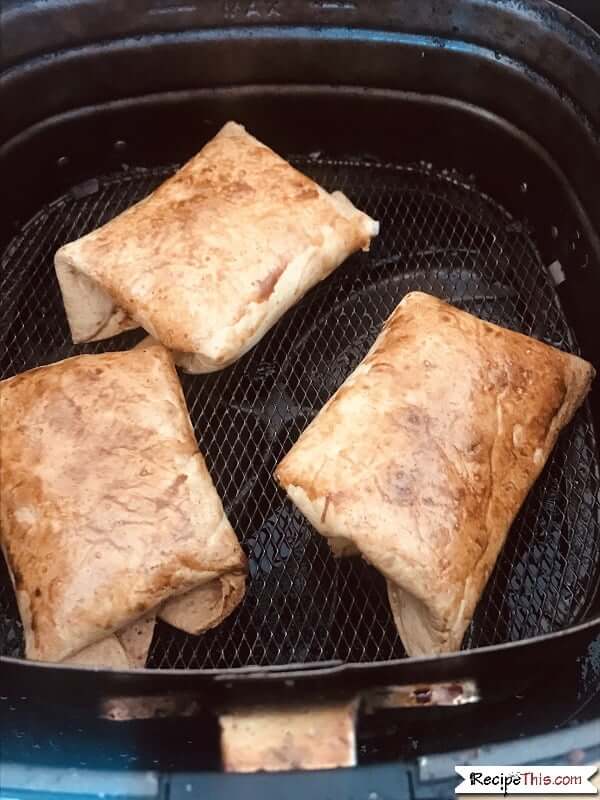 Air-Fried Chimichangas in the Ninja Foodi - The Salted Pepper