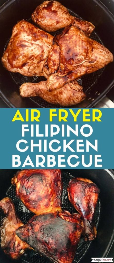 Air Fryer Filipino Chicken Barbecue recipe