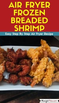 How To Cook Frozen Breaded Shrimp In The Air Fryer | Recipe This