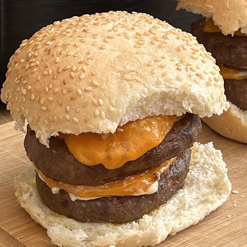 Air Fryer Frozen Burgers