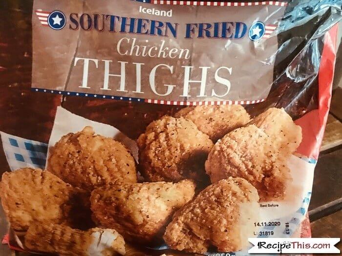 Air Fryer Frozen Chicken Thighs Ingredients