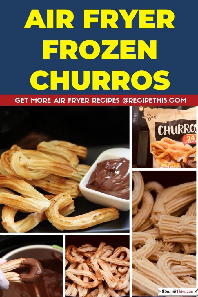 Air Fryer Frozen Churros step by step