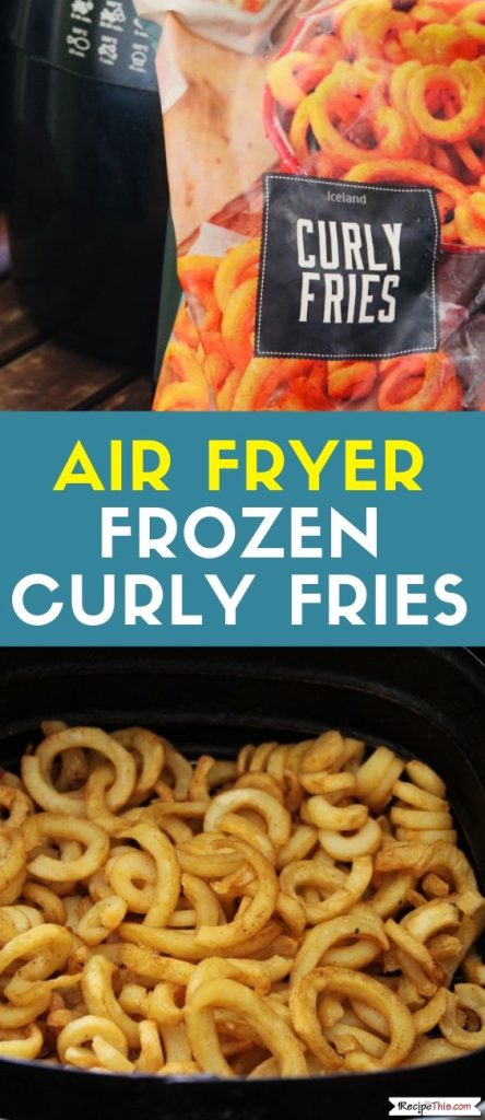 air fryer frozen french fries