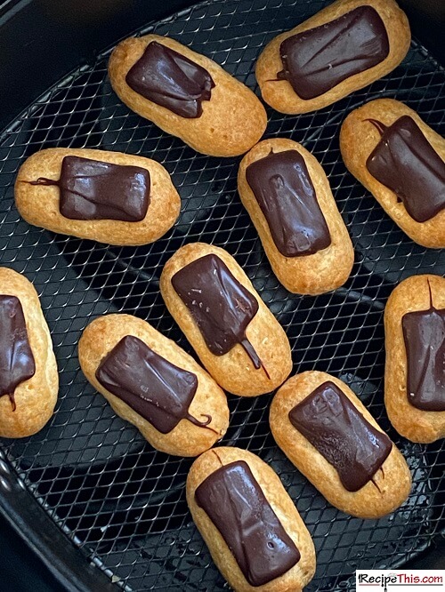 Air Fryer Frozen Eclairs