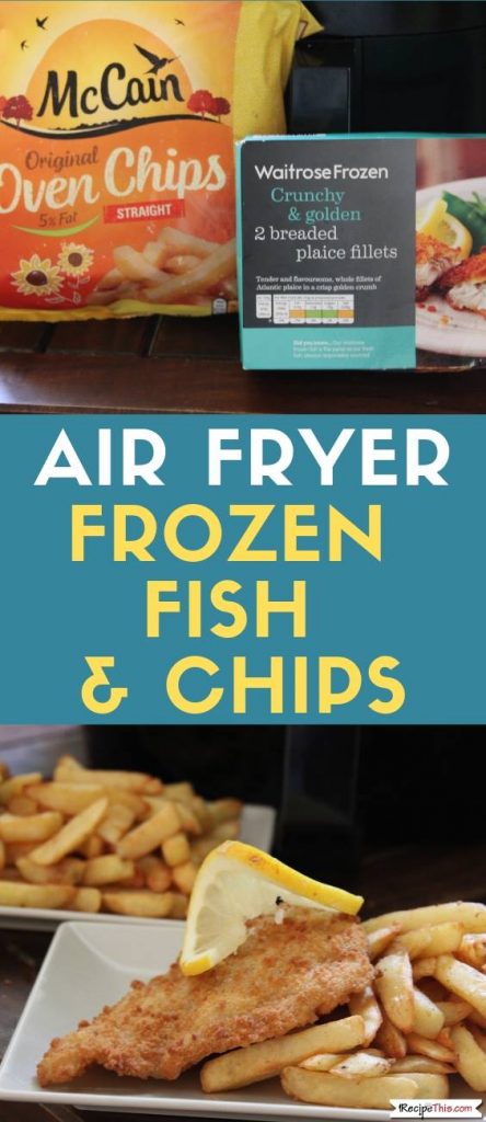 frozen breaded fish in air fryer