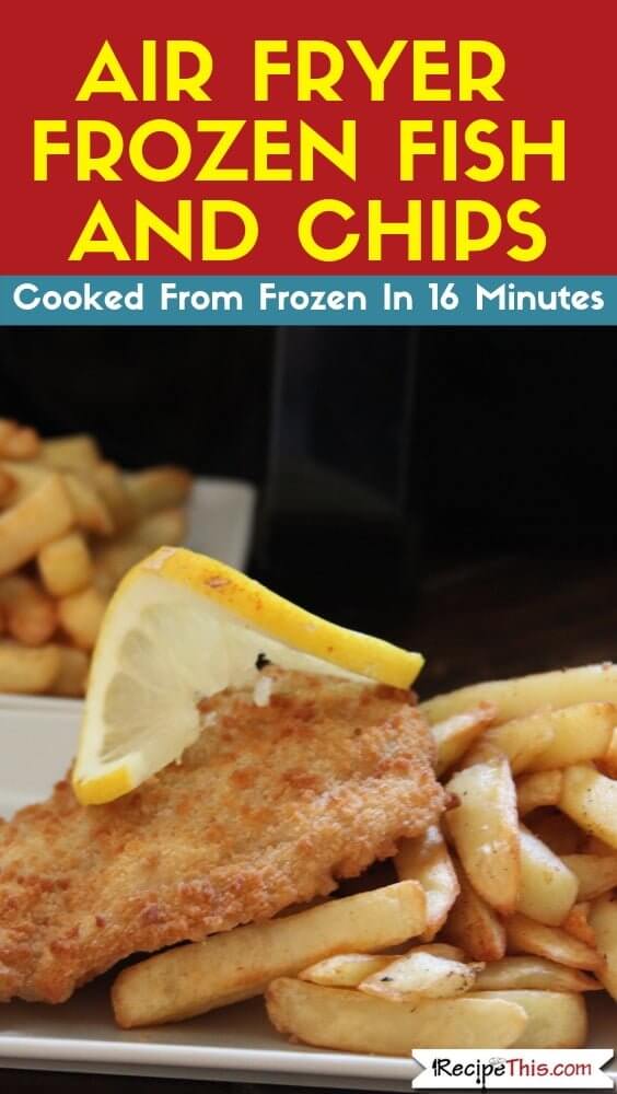 cook frozen fish fillets in air fryer