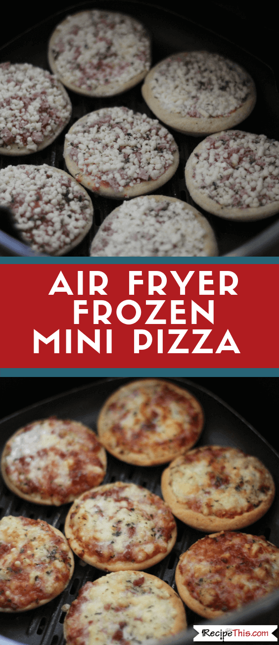 Air Fryer Frozen Mini Pizza