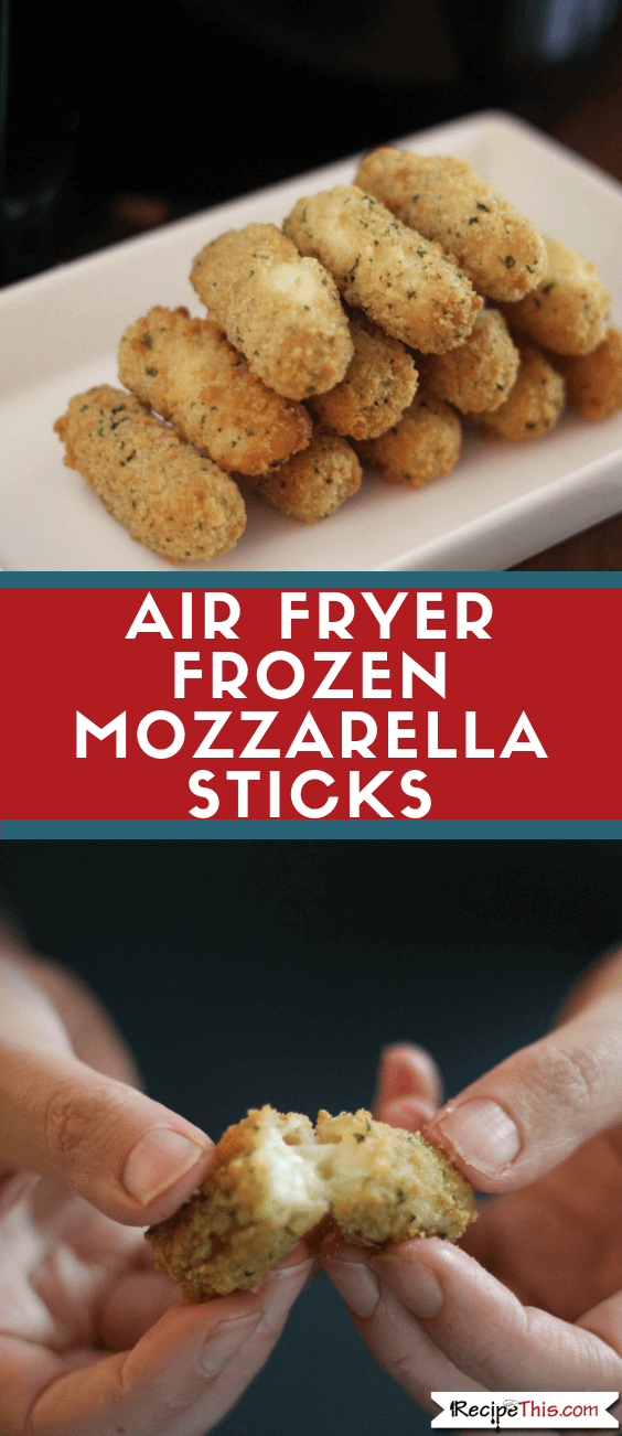 Air Fryer Frozen Mozzarella Sticks