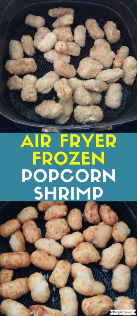 Air Fryer Frozen Popcorn Shrimp recipe