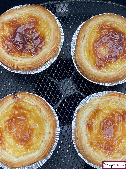 Air Fryer Frozen Portuguese Egg Tarts