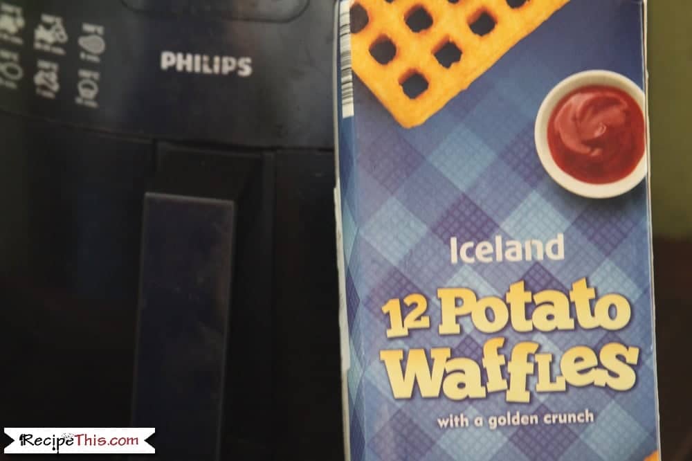 Air Fryer Frozen Potato Waffles