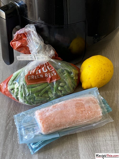 Air Fryer Frozen Salmon Ingredients