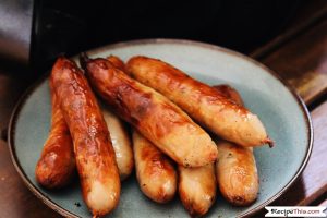 Air Fryer Frozen Sausage Links