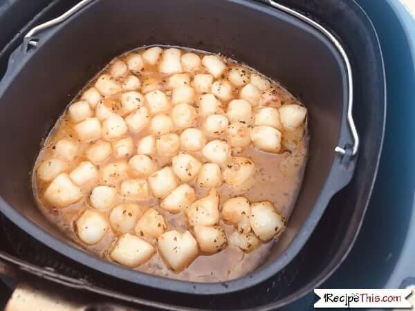 Air Fryer Frozen Scallops