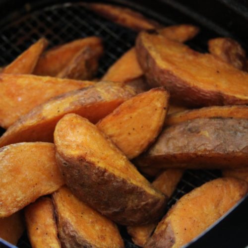 Air Fryer Frozen Sweet Potato Wedges