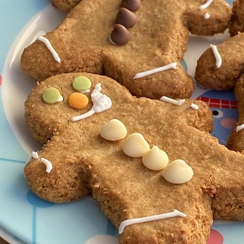 Air Fryer Gingerbread Man Cookies