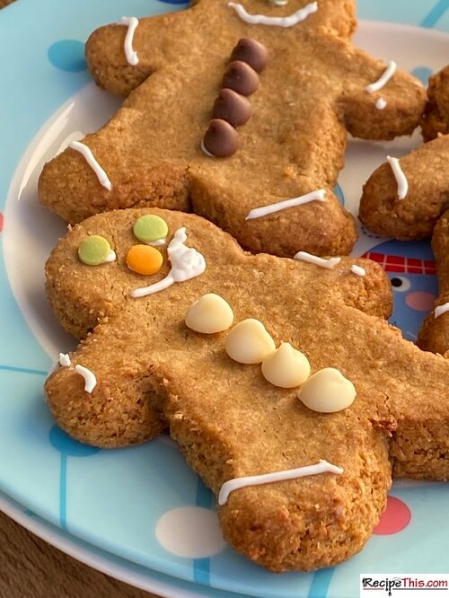 Air Fryer Gingerbread Man Cookies