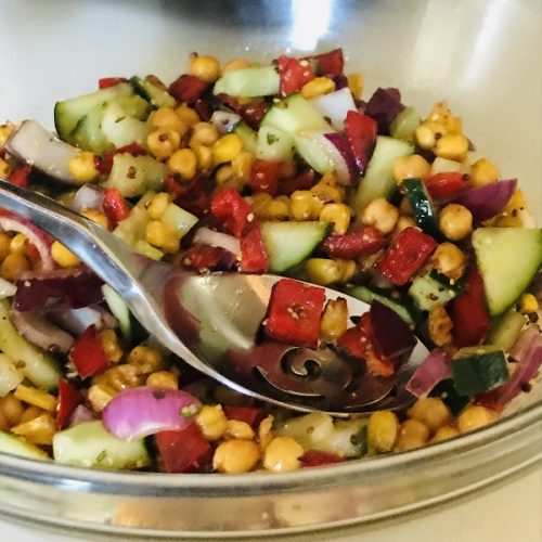 Air Fryer Healthy Southwestern Salad