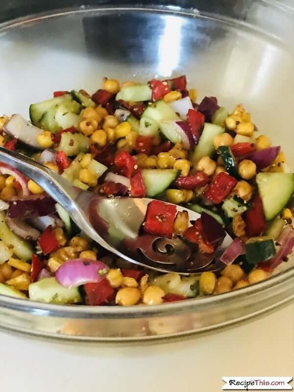 Air Fryer Healthy Southwestern Salad