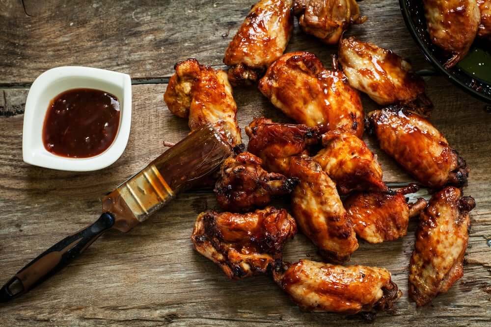 These air fryer honey barbeque chicken wings give a great flavour with hardly any preparation and a delicious end result.