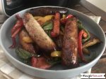 Air Fryer Italian Sausage And Peppers