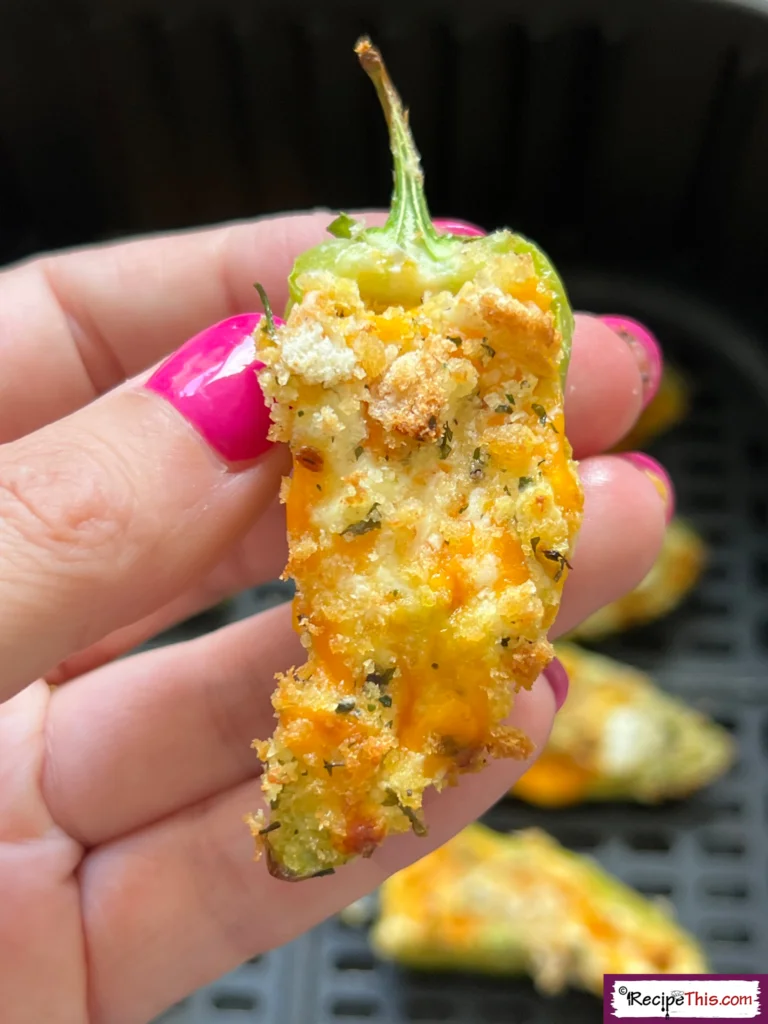 Air Fryer Jalapeno Poppers