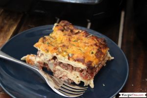 Air Fryer Lasagna