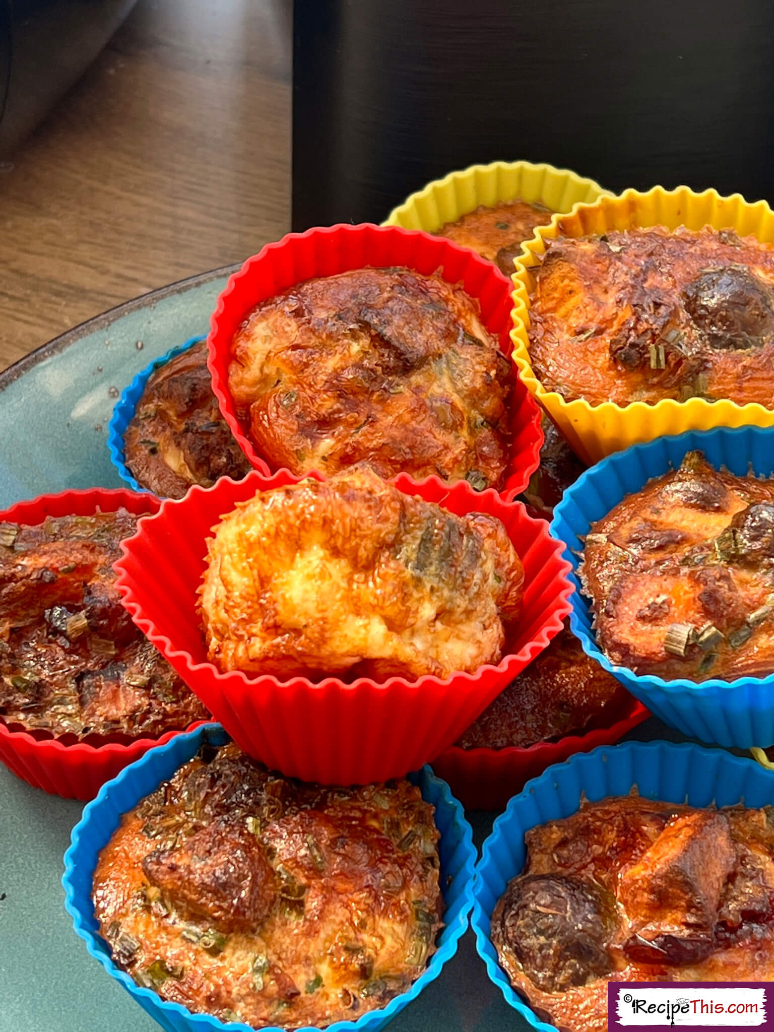 Air Fryer Leftover Stuffing Muffins | Recipe This