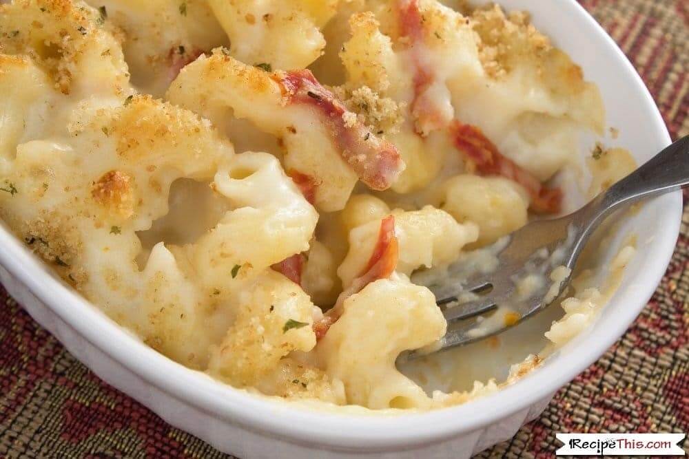 Air Fryer Mac And Cheese in bowl